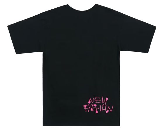 KAWS Skeleton New Fiction T-Shirt Pink 2021 (KAWS-SS02) Men's Size S-XXL