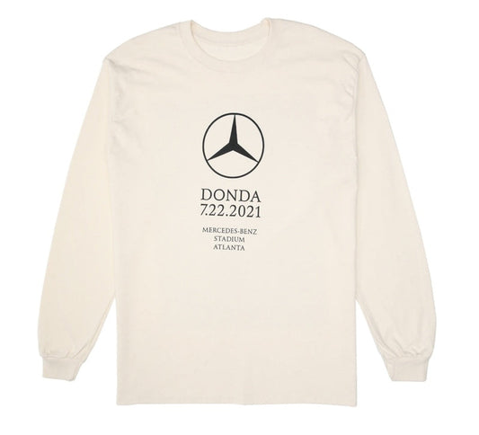 DONDA Atlanta Listening Event Kanye West L/S T-Shirt (DOND-LS002) Men Size S-XL