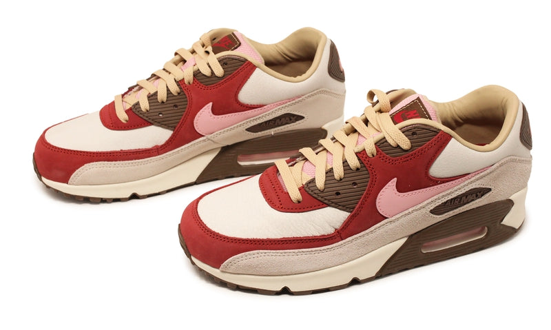 Nike Air Max 90 NRG Bacon 2021 Sail Pink Red Brown (CU1816-100) Men Size 4-10