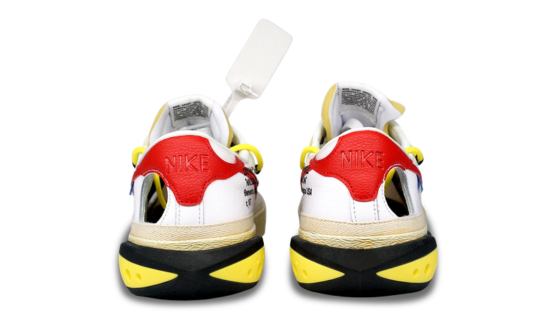 Nike Blazer Low x OFF-WHITE University Red 2022 (DH7863-100) Men's Size 4-14
