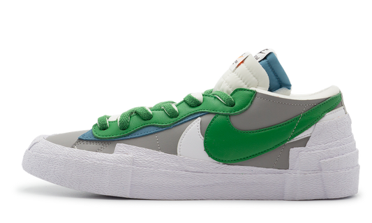 Nike Blazer Low x Sacai White Grey Classic Green (DD1877-001) Men Size 6-12