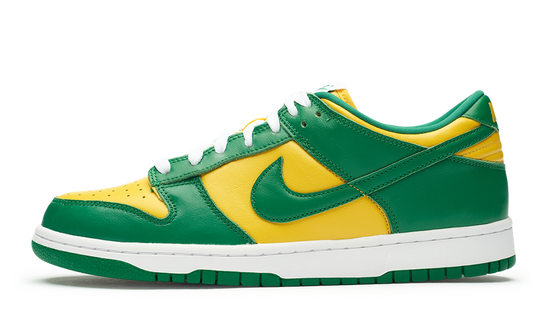 Nike Dunk Low SP Brazil 2020 Green Yellow (CU1727-700) Men's Size 5-13