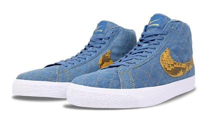 Nike SB Zoom Blazer Mid QS x Supreme Denim 2022 (DX8421-400) Men's Size 6-13