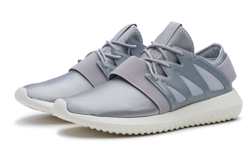Adidas Tubular Viral Metallic Silver (W) (S75907) Women's Size 5-7