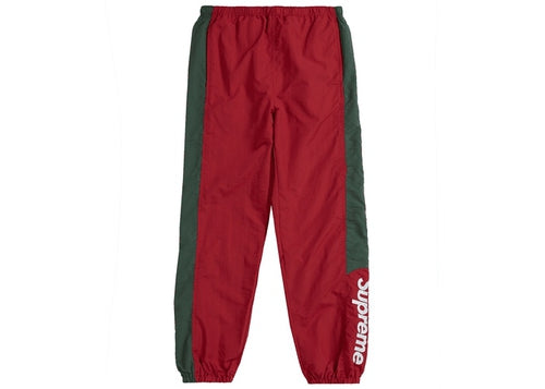 Supreme Side Logo Track Pant Red FW19 (FW19P47) Men's Size M-L