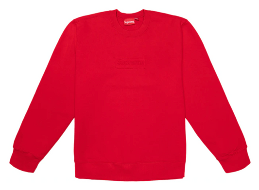 Supreme Cutout Logo Crewneck SS20 (SS20SW70) Men Sizes S-XL