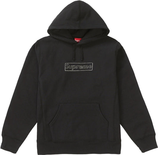 Supreme x KAWS Chalk Logo Hooded Sweatshirt SS21 (SS21SW39) Men Sizes S-XL