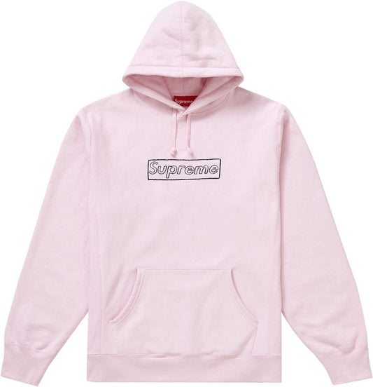 Supreme x KAWS Chalk Logo Hooded Sweatshirt SS21 (SS21SW39) Men Sizes S-XL