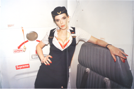 Supreme x Julia Fox Kanye West Girlfriend SS22 Poster 24x16 Inches (SS22-SJFP)