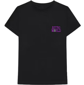 Travis Scott Astroworld RIP DJ Screw Tee Black (83665-104) Men's Size M-XXL