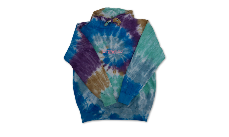 Travis Scott Astroworld Festival Run Hoodie Tie Dye (93665-564) Men's Size S-XL