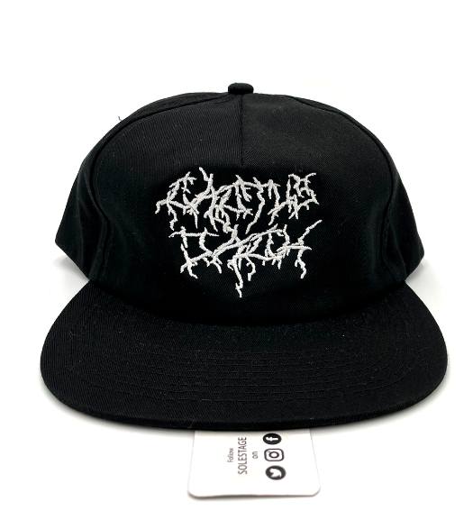 Travis Scott Cactus Jack Lightning Snapback Hat Black (93665-0075) One Size