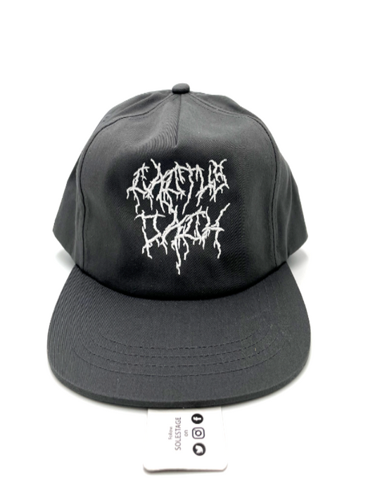 Travis Scott Cactus Jack Lightning Snapback Hat Dark Grey (93665-0077) One Size