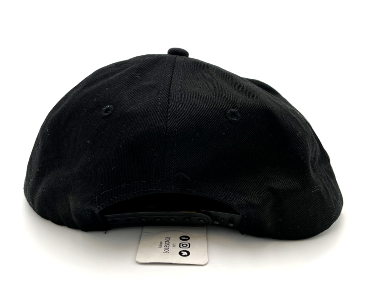 Travis Scott Cactus Jack Russian Snapback Hat Black (93665-0078) One Size