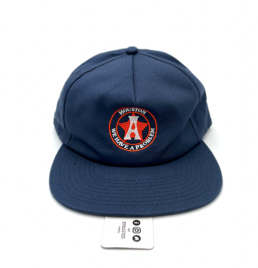 Travis Scott Exclusive Houston We Have A Problem Hat Navy (93665-0054) One Size