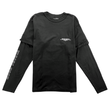 Travis Scott Hood Toyota Long Sleeve Tee Black
