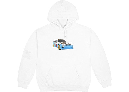 Travis Scott JACKBOYS Vehicle Hoodie White