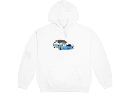 Travis Scott JACKBOYS Vehicle Hoodie White