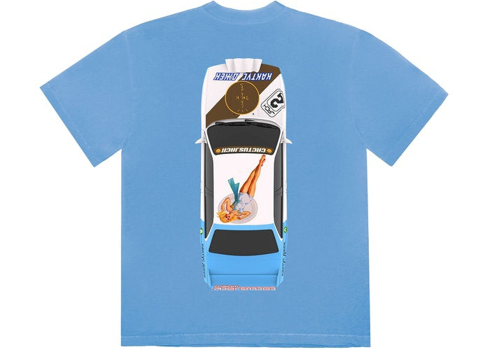 Travis Scott JACKBOYS Vehicle T-Shirt Blue