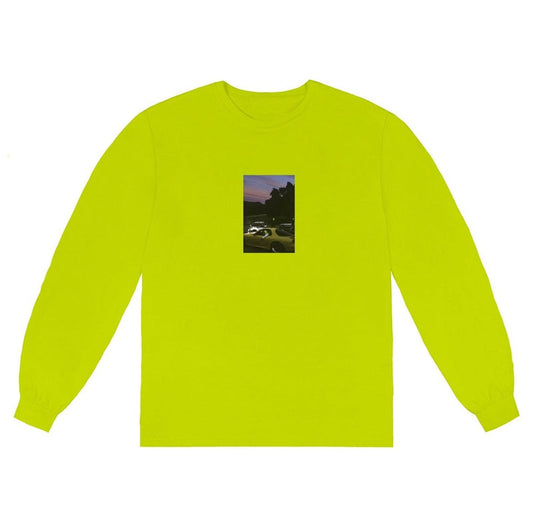 Travis Scott Jackboys Photo Long-Sleeve II Neon