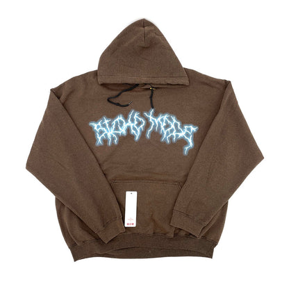 Travis Scott Sicko Mode Hoodie Washed Brown 2019 (93665-533) Men's Size S-L