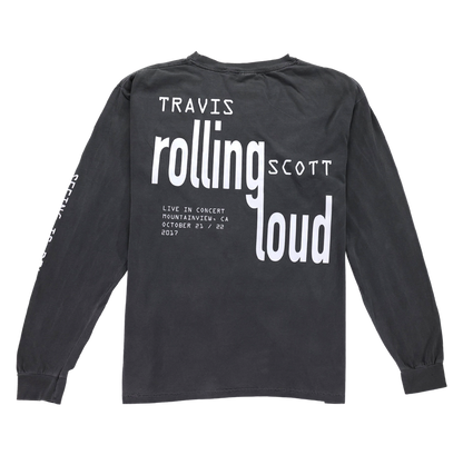 Travis Scott X Rolling Loud "Seeing Is Believing" Long Sleeve