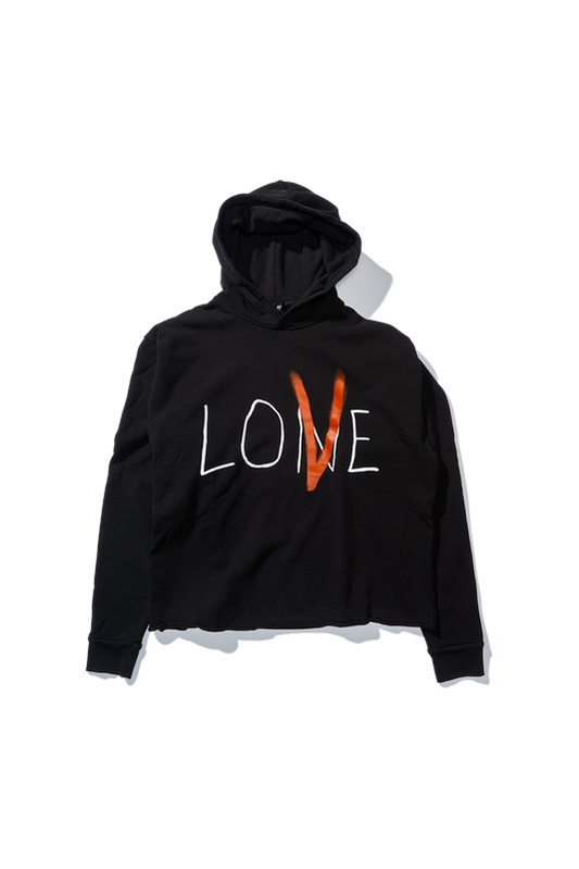 VLONE LOVE BLACK HOODIE