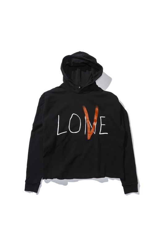 VLONE LOVE BLACK HOODIE