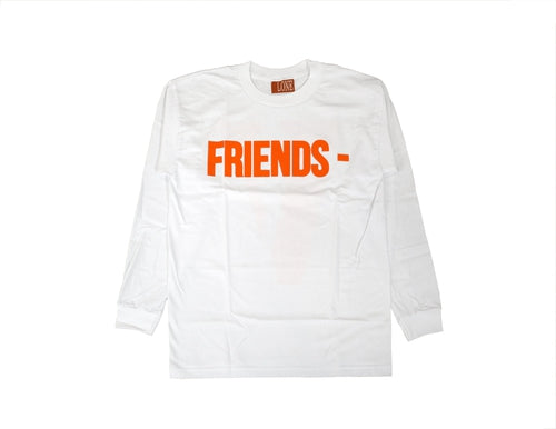 Vlone "Friends" L/S Tee (White)