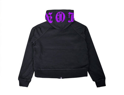 Vlone Jacket Black Purple