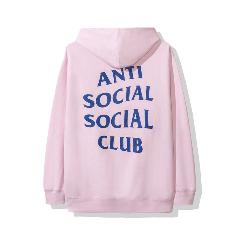 Anti social social club hoodie rosa outlet
