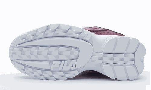 FILA Disruptor II Premium Split Pink/Burgundy (W) (5FM00063-662) Women Size 5-9