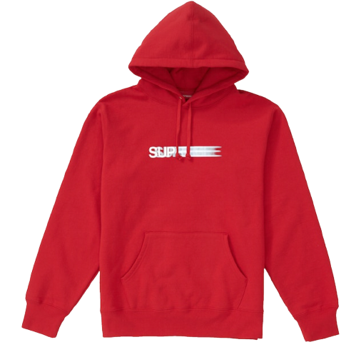 Supreme Motion Logo Hooded Sweatshirt Red SS20 – Solestage