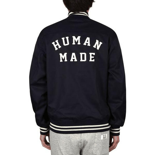 Human made stadium reversible jacket navy