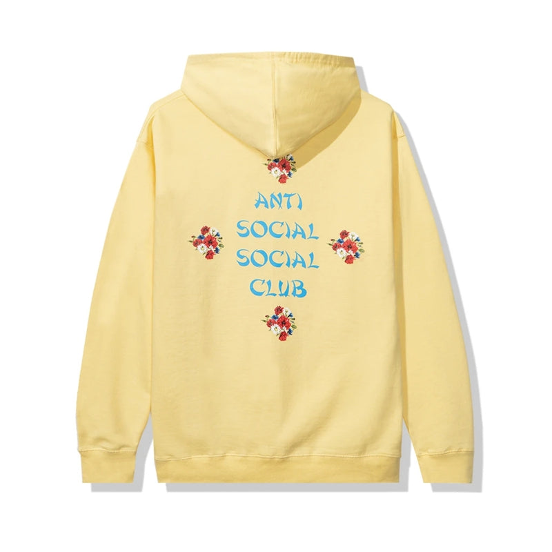 Anti Social Social Club 2 Much of Heaven Hoodie Yellow