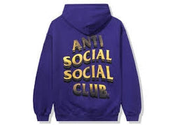 Anti Social Social Club 747K Hoodie Purple