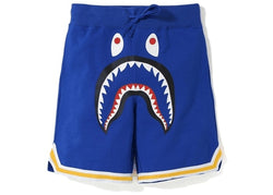 BAPE Shark Basketball Sweat Shorts Blue