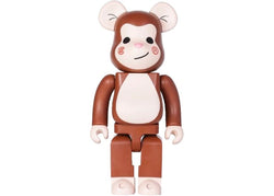 Bearbrick x CLOT Monkey Edison Chen Juice 400% Brown