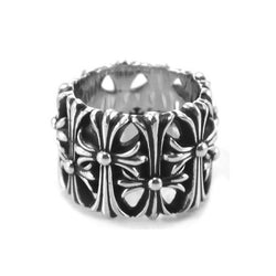 CHROME HEARTS SQUARE CEMETERY RING