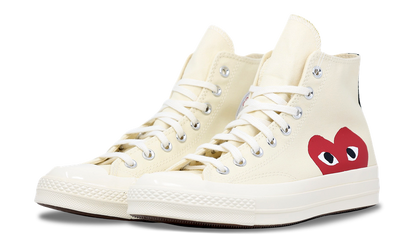 Comme Des Gar??ons Play x Chuck Taylor All Star High White