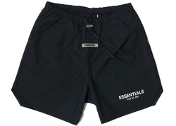 FOG ESSENTIALS Nylon Active Shorts Black