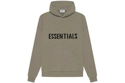 Fear of God Essentials Knit Pullover Hoodie (SS21) Taupe
