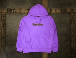Supreme Gonz Logo Hooded Sweatshirt Violet