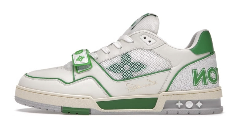 Louis Vuitton LV Trainer Sneaker Green. Size 05.0