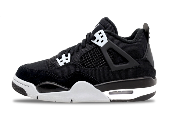 Nike Jordan 4 Retro SE Black Canvas (GS)