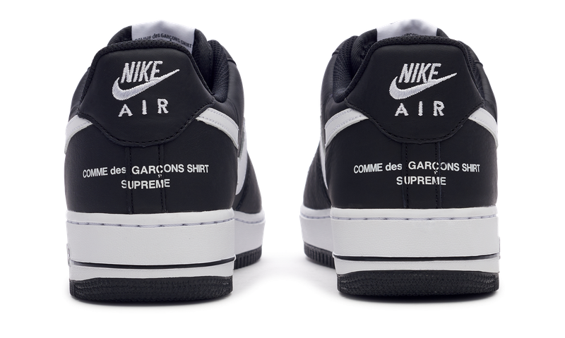Nike Supreme x Comme des Garçons SHIRT x Air Force 1 Low 'Black'