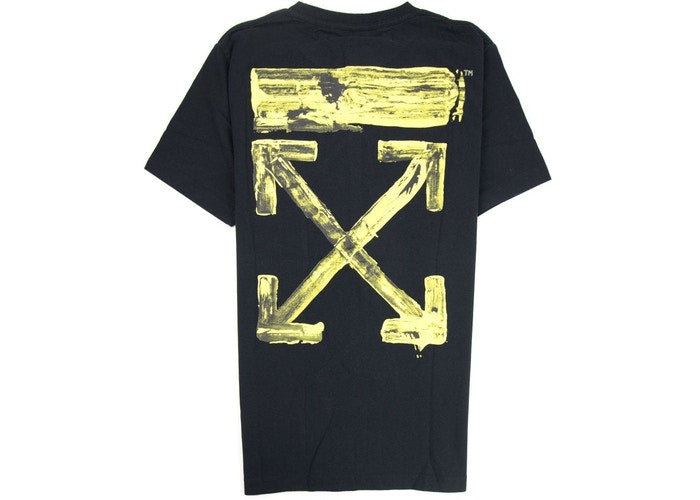 OFF-WHITE Acrylic Arrows S/S T-Shirt Black/Yellow