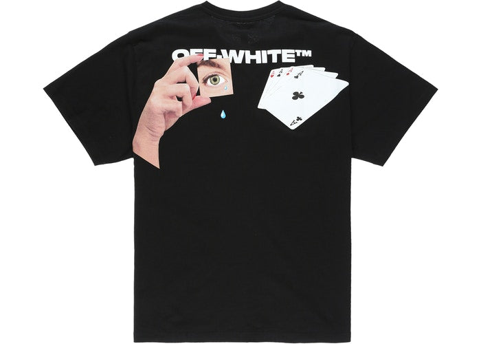 OFF-WHITE Hand Card T-Shirt Black