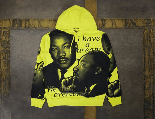 Supreme MLK Hooded Sweatshirt Lemon