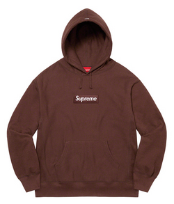 Supreme Box Logo Hooded Sweatshirt (FW21) Dark Brown – Solestage